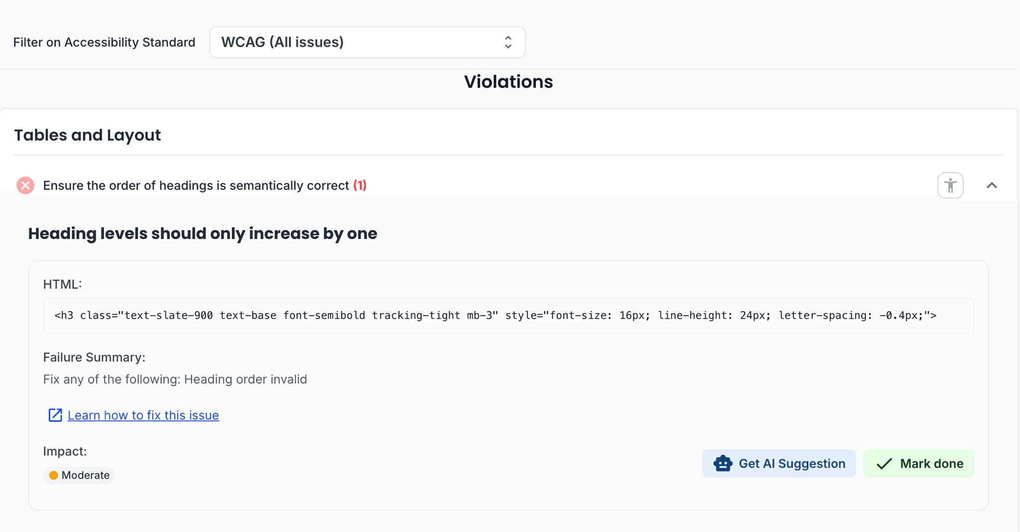 Developer Mode and AI suggestions